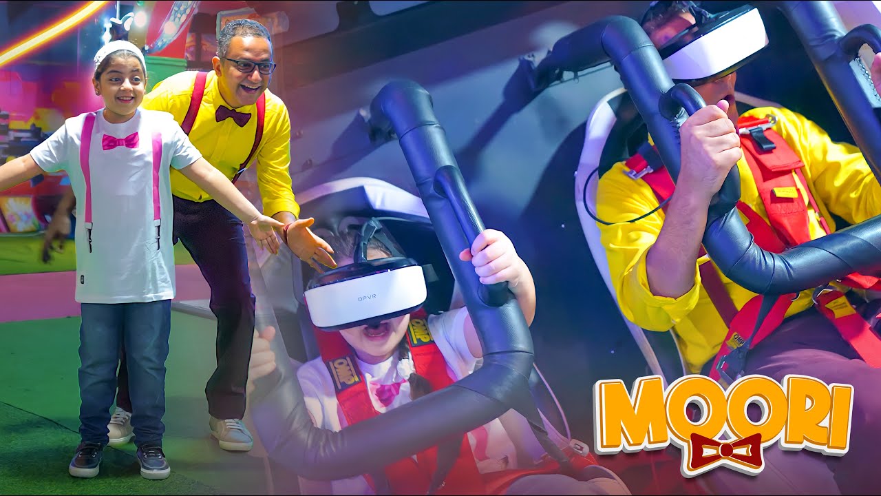 روزي نجحت؟ موري فاجأها في الملاهي! 🎁🎢🎡 | Moori Surprises Rozy with a Fun Day at the Park!