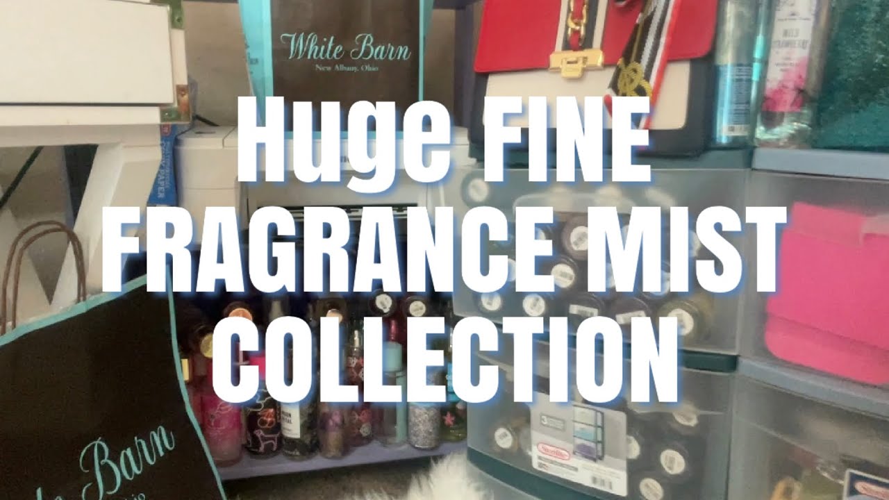 My HUGE BATH & BODY WORKS FINE FRAGRANCE MIST COLLECTION THE HYGIENE DECLUTTER Continues