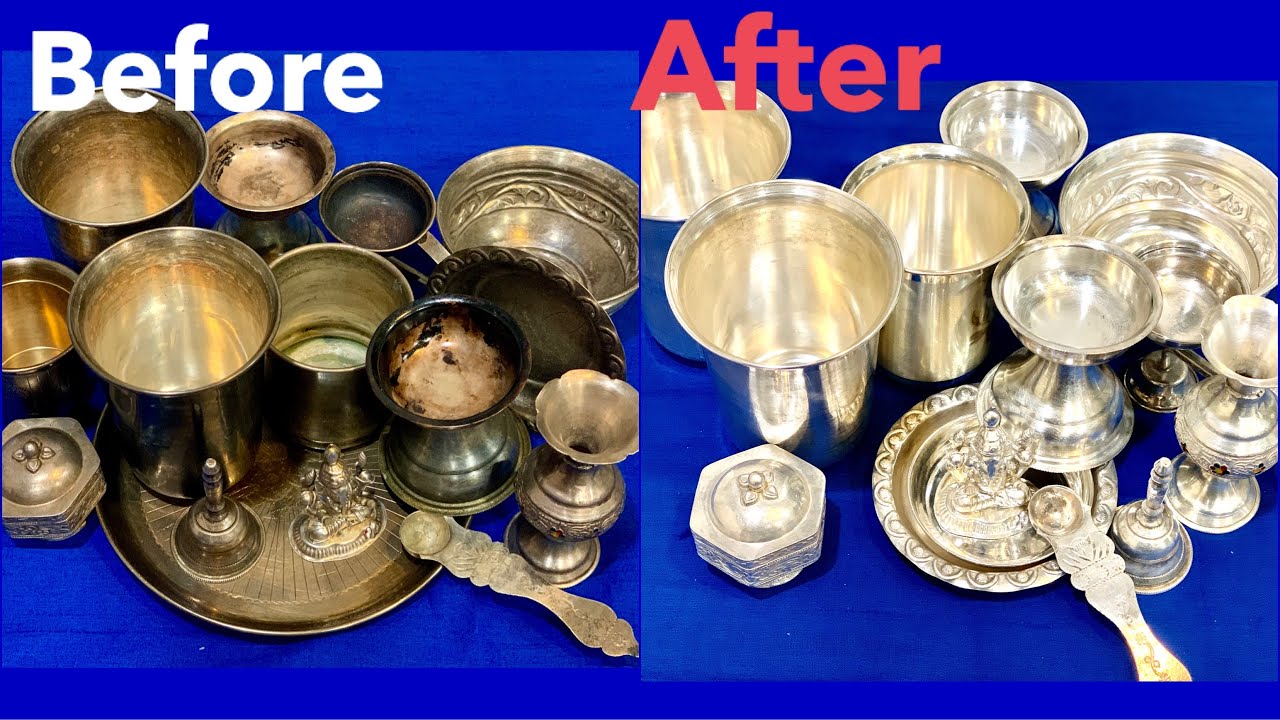 How to Clean Silver items at Home | Easy Way to Clean Silver Items | How To Polish Silver Items