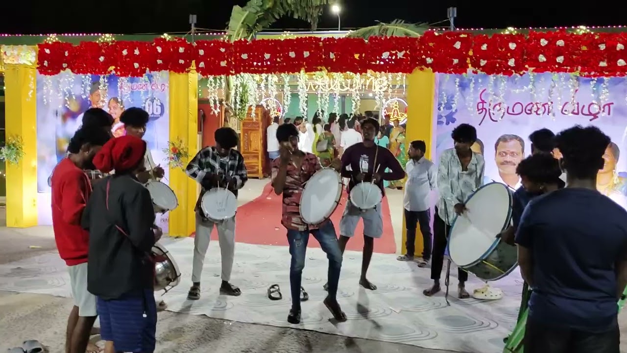 இன்றைய நிகழ்ச்சி திருமண விழா  பிரபா தாரை தப்பட்டை குழு..💥🥁..9791153486..🙏🏼