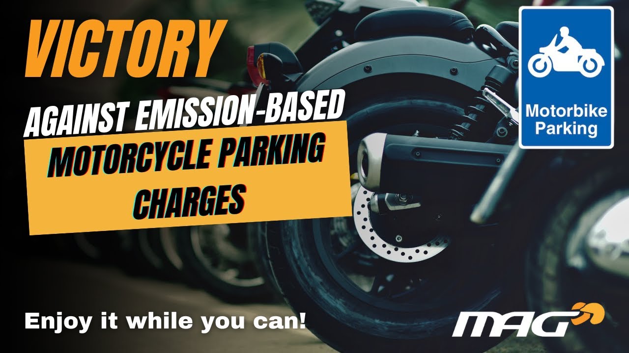 Victory against emission-based motorcycle parking charges- Enjoy it while you can