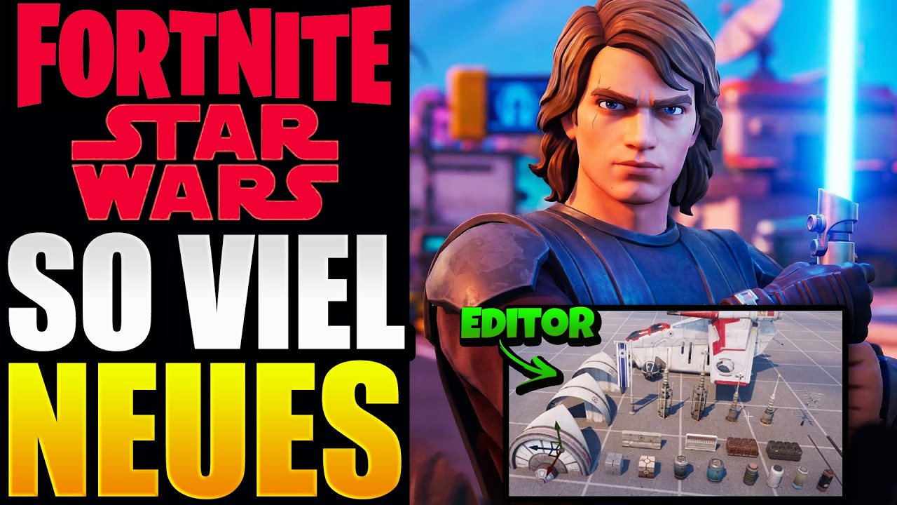 NEWS: Riesen Star Wars Update in Fortnite! - Star Wars Gaming News deutsch