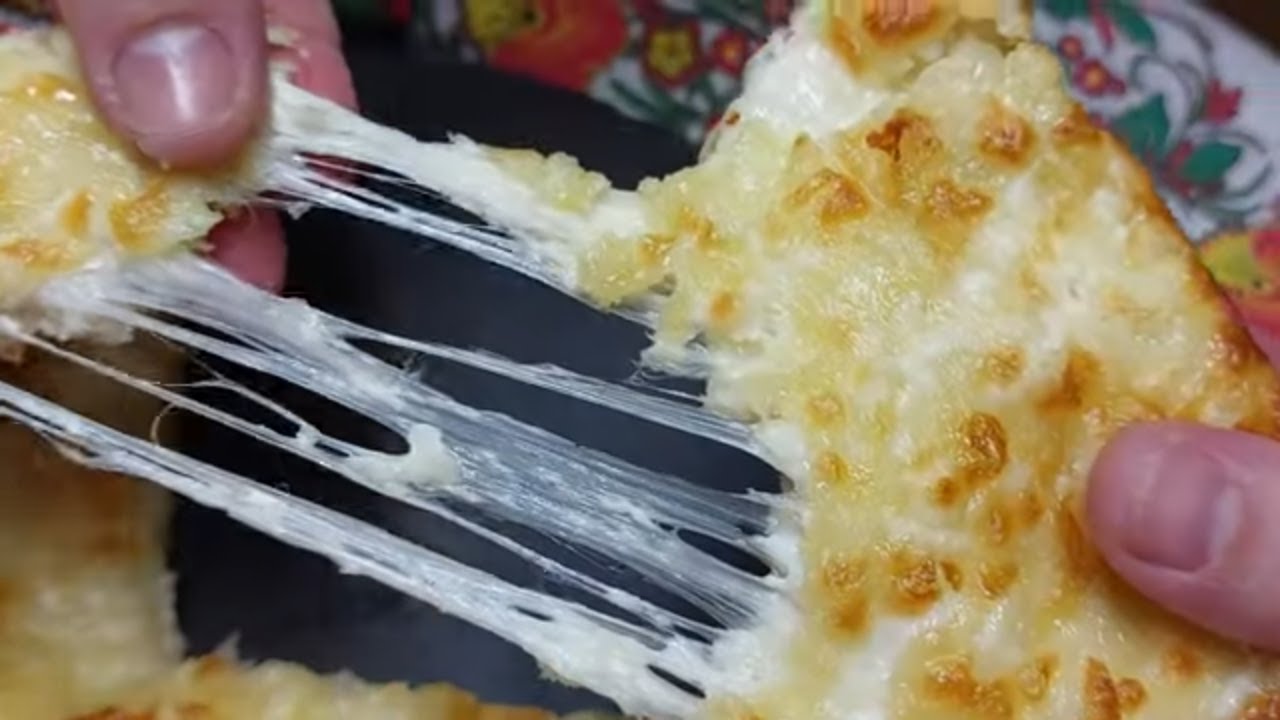Хачапури по-мегрельски: изумительно сливочно и вкусно