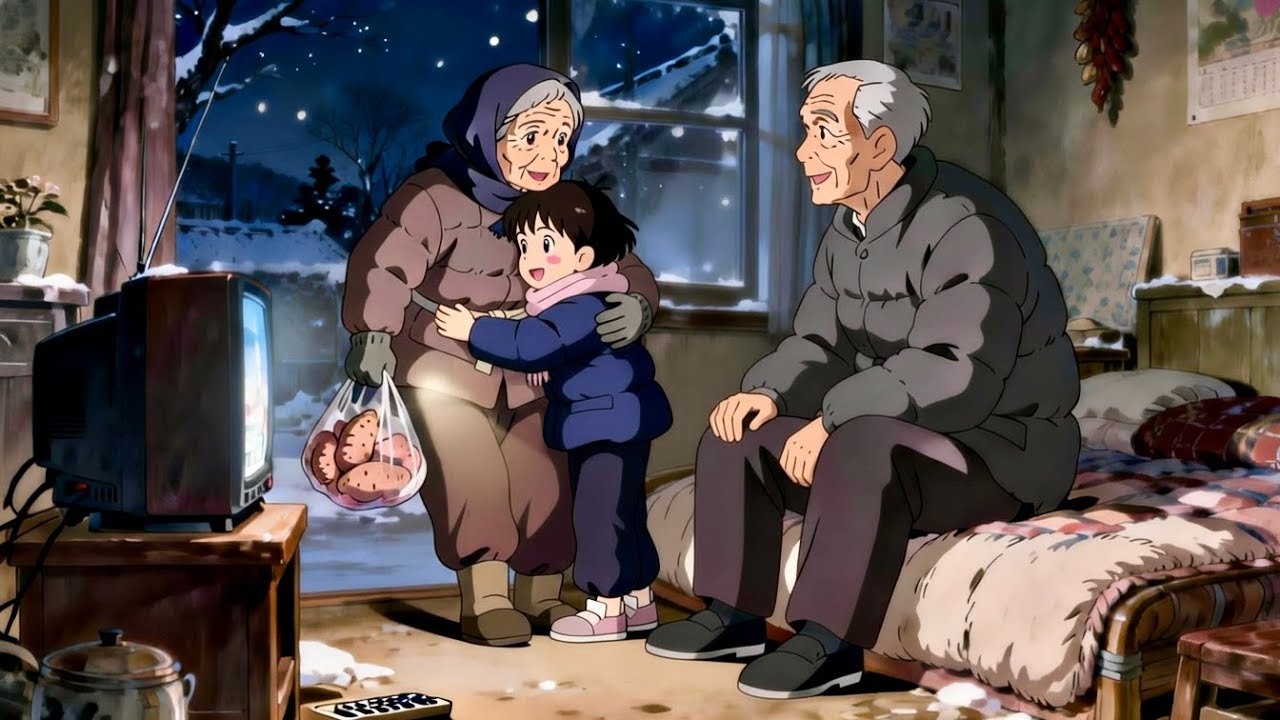 The Winter Days I Want to Return To – Memories with Grandparents | Ghibli Style Video