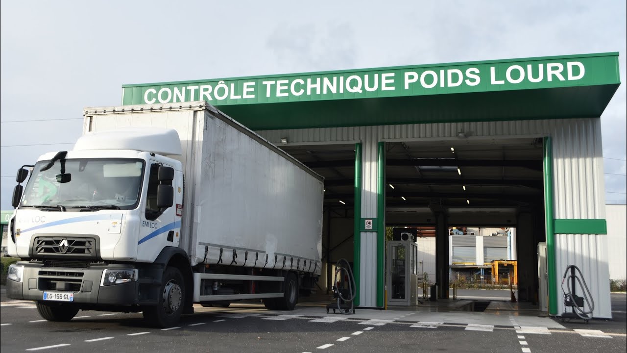 Passage au mine ( controle technique poid lourd )