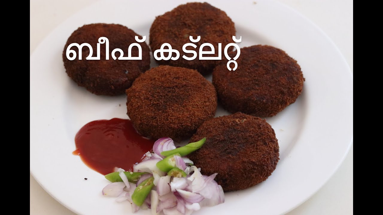 Beef Cutlet | Kerala Style Snacks Recipe