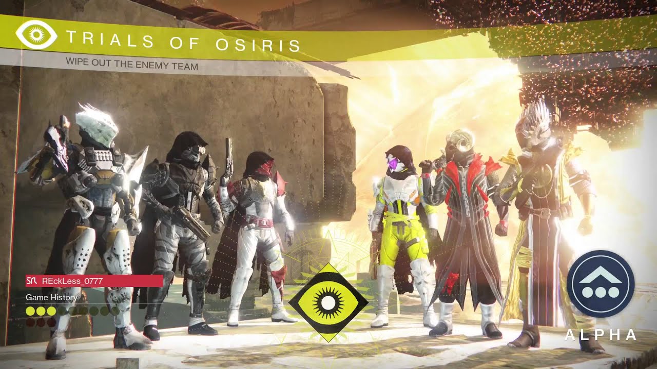 Destiny: The Taken King - Trials of Osiris Year 2 - FLAWLESS (The Burning Shrine)