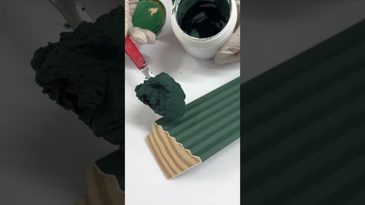 Saiba como criar as cores de massas para retoque das molduras da Coleção Retrô