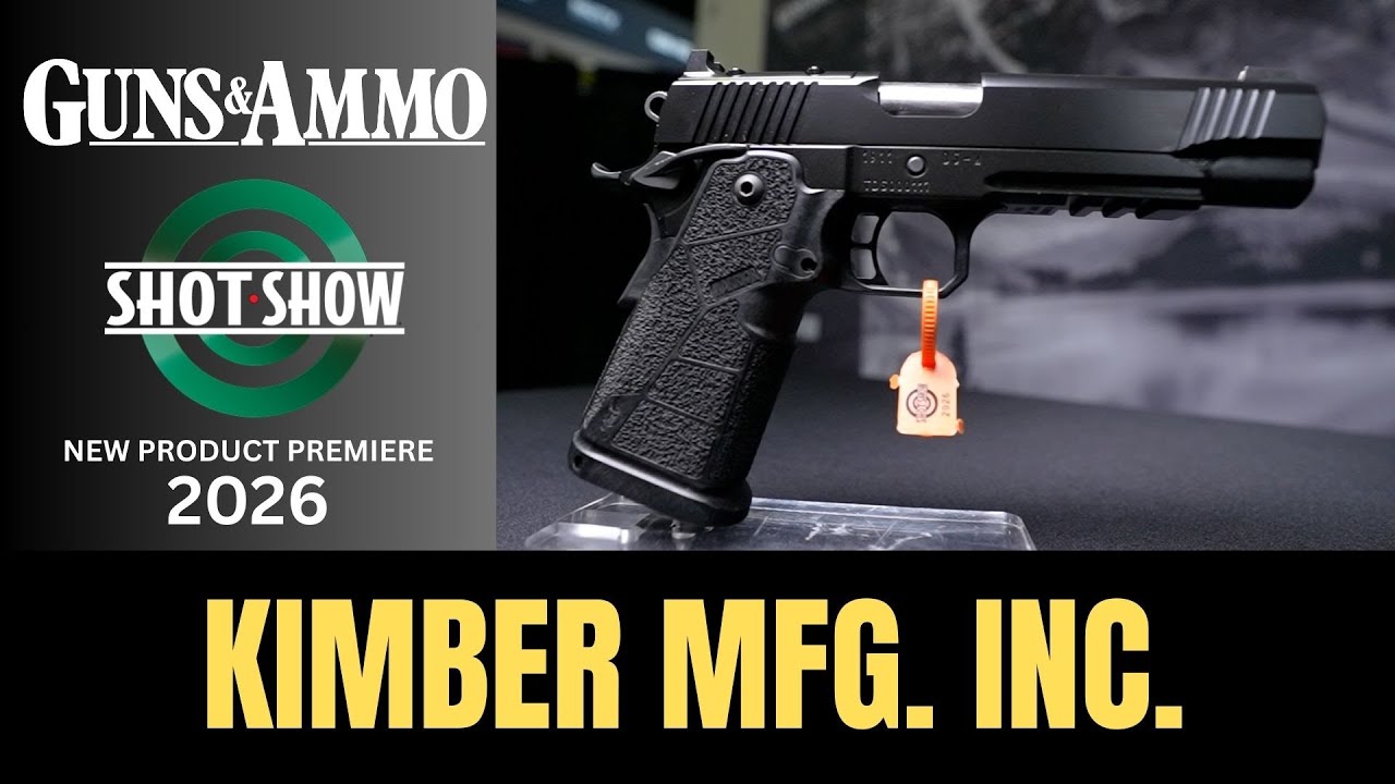 Новая линейка моделей Kimber для выставки SHOT Show 2026