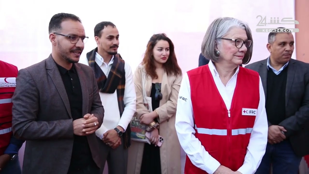كيت فوربس في زيارة رسمية إلى الهلال الأحمر بمراكش لتعزيز االتعاون وتقييم حصيلة تدخلاته
