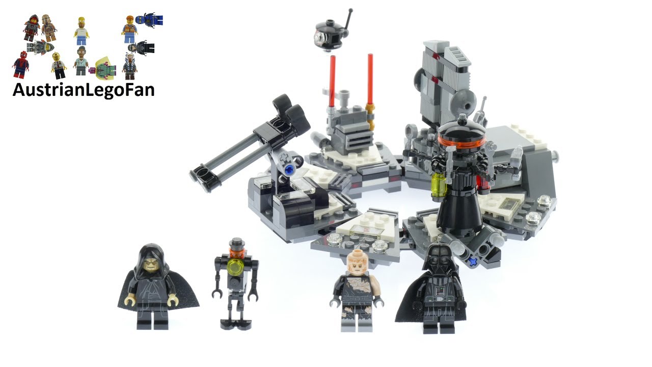 Lego Star Wars 75183 Darth Vader Transformation Speed Build