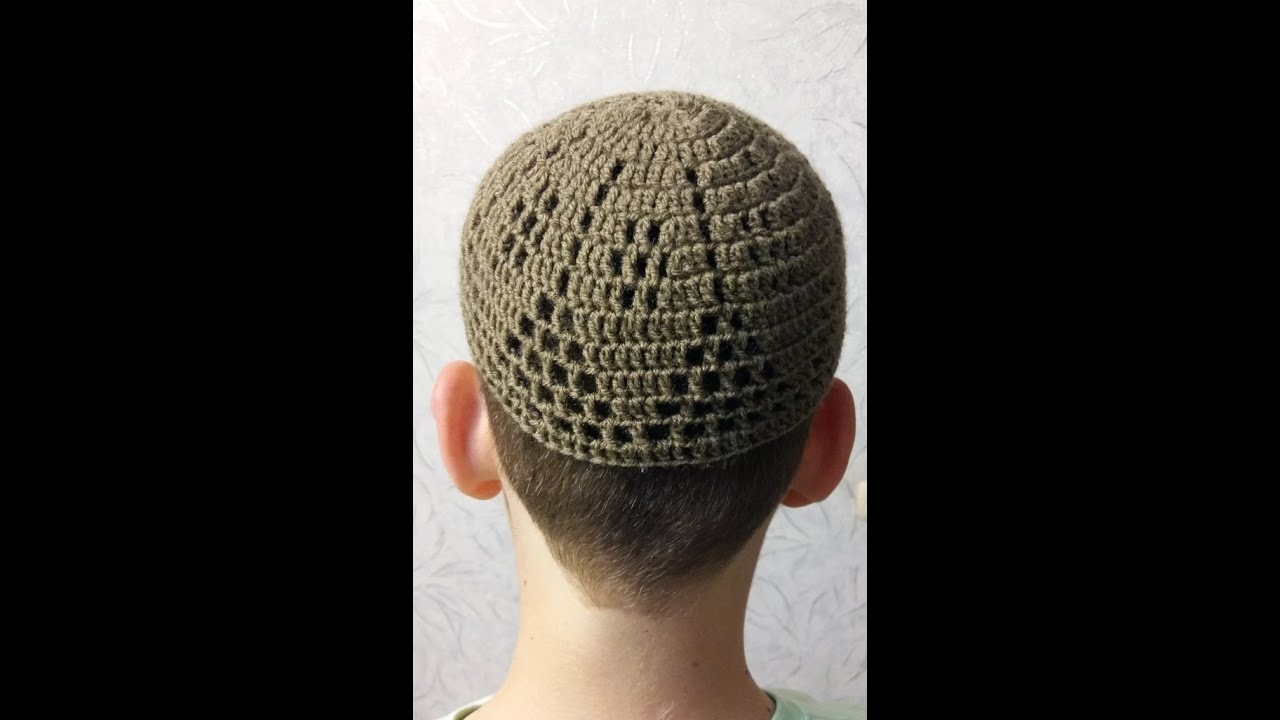 Тюбетейка вязаная крючком 1 часть мастер-класса