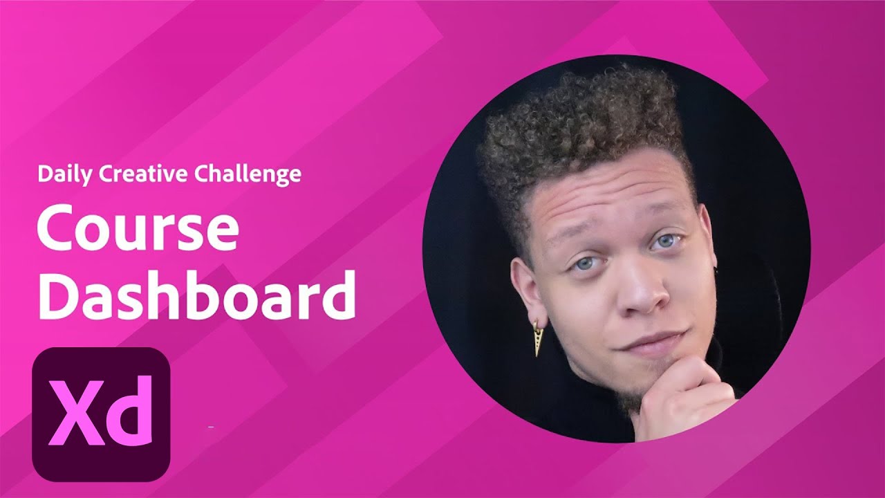 XD Daily Creative Challenge - Course Dashboard | Adobe Creative Cloud