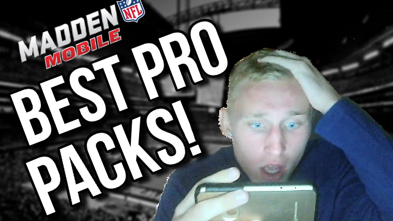BEST PRO PACKS EVER :- MOBILE MASTERS PULL :- Madden Mobile