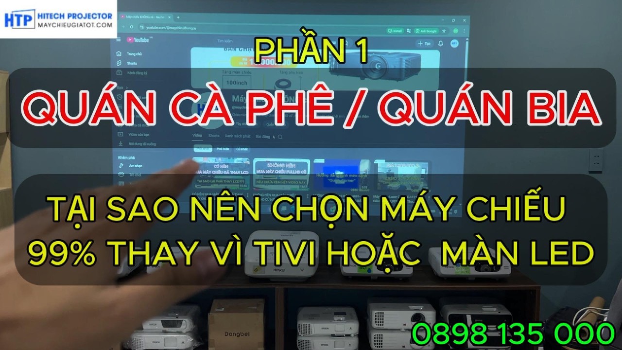 TẠI SAO NÊN CHỌN MÁY CHIẾU CŨ THAY VÌ TIVI HOẶC MÀN LED??? (PHẦN 1) (Đọc thêm mô tả)