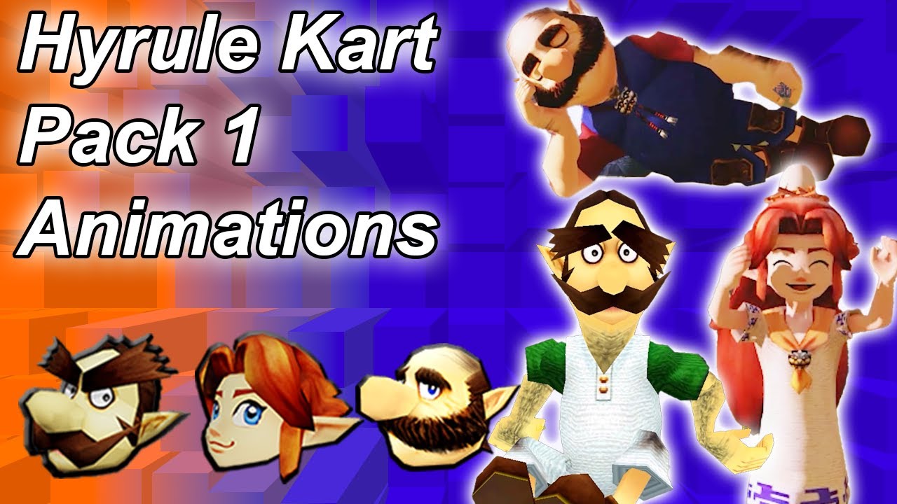 Hyrule Kart Pack 1 Animation Reference Video