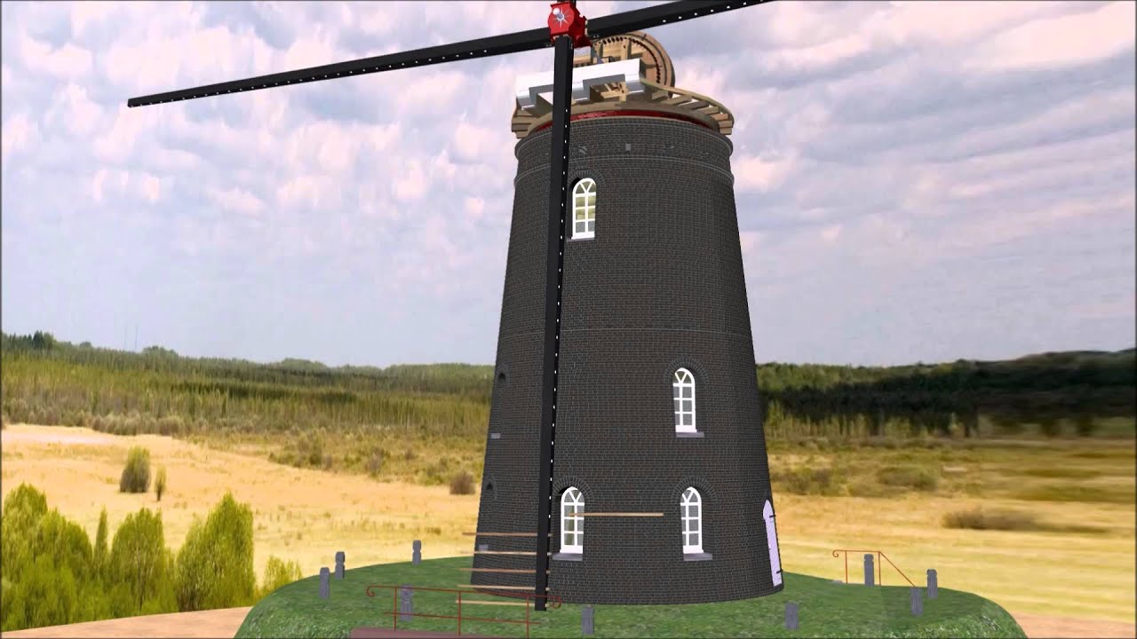 Molen deel 03 Bovenwiel en Gevlucht