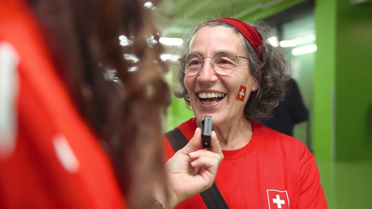 SHV Backstage: Schweizer Fans in Ljubljana