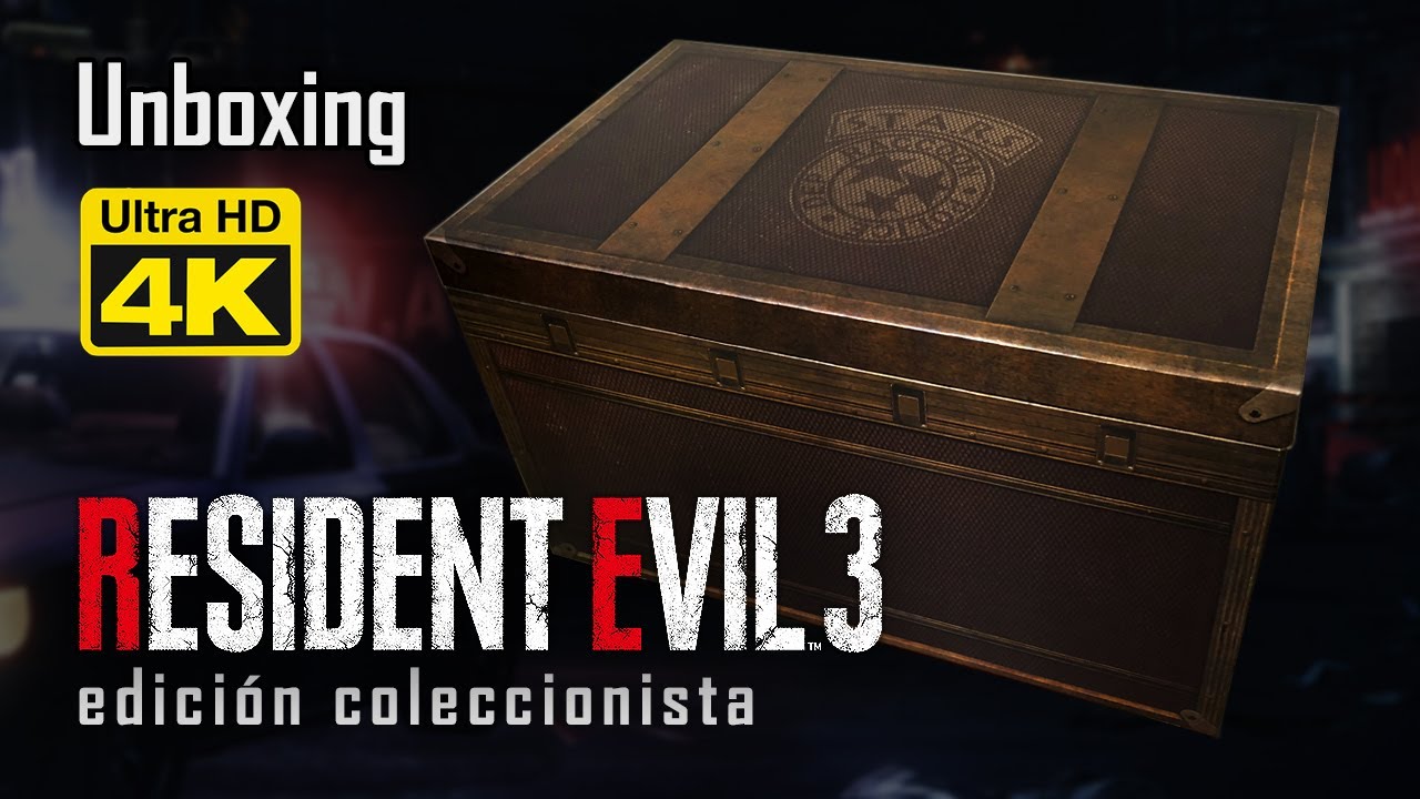 Resident Evil 3 - Edición Coleccionista Europea - PS4 - Unboxing 4K