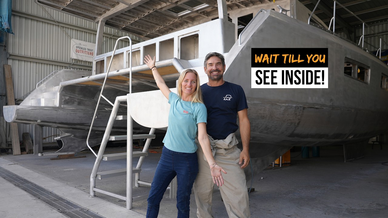 Suddenly, It’s All Coming Together 🤯 Aluminum Catamaran Build Pt 54