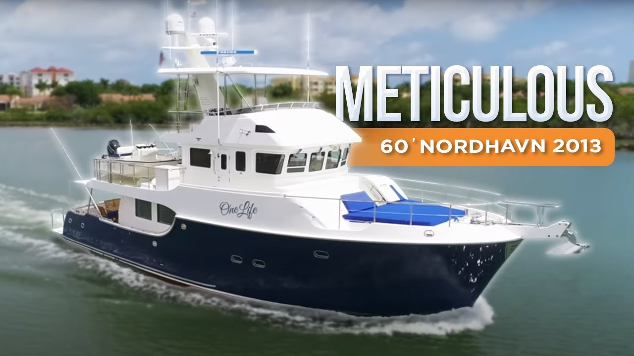 Прохождение экспедиционной яхты Nordhavn 60 [$1 545 000]