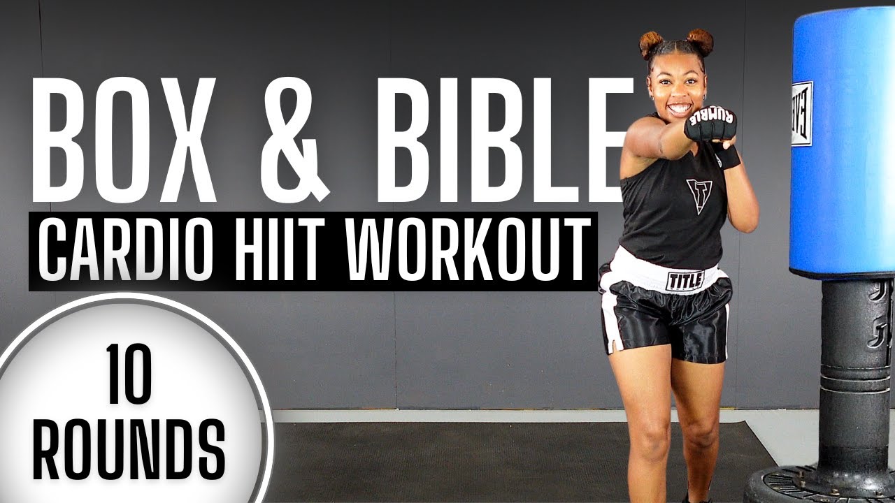 CARDIO BOXING AT HOME WORKOUT - with scriptures, tips, & prayer - Defeat Gluttony