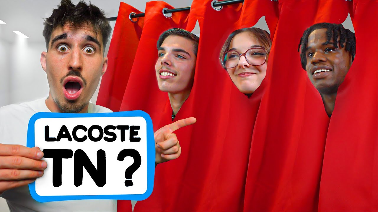 DEVINE LE STYLE JUSTE AVEC SA T&Ecirc;TE ( Lacoste TN, Geek... )