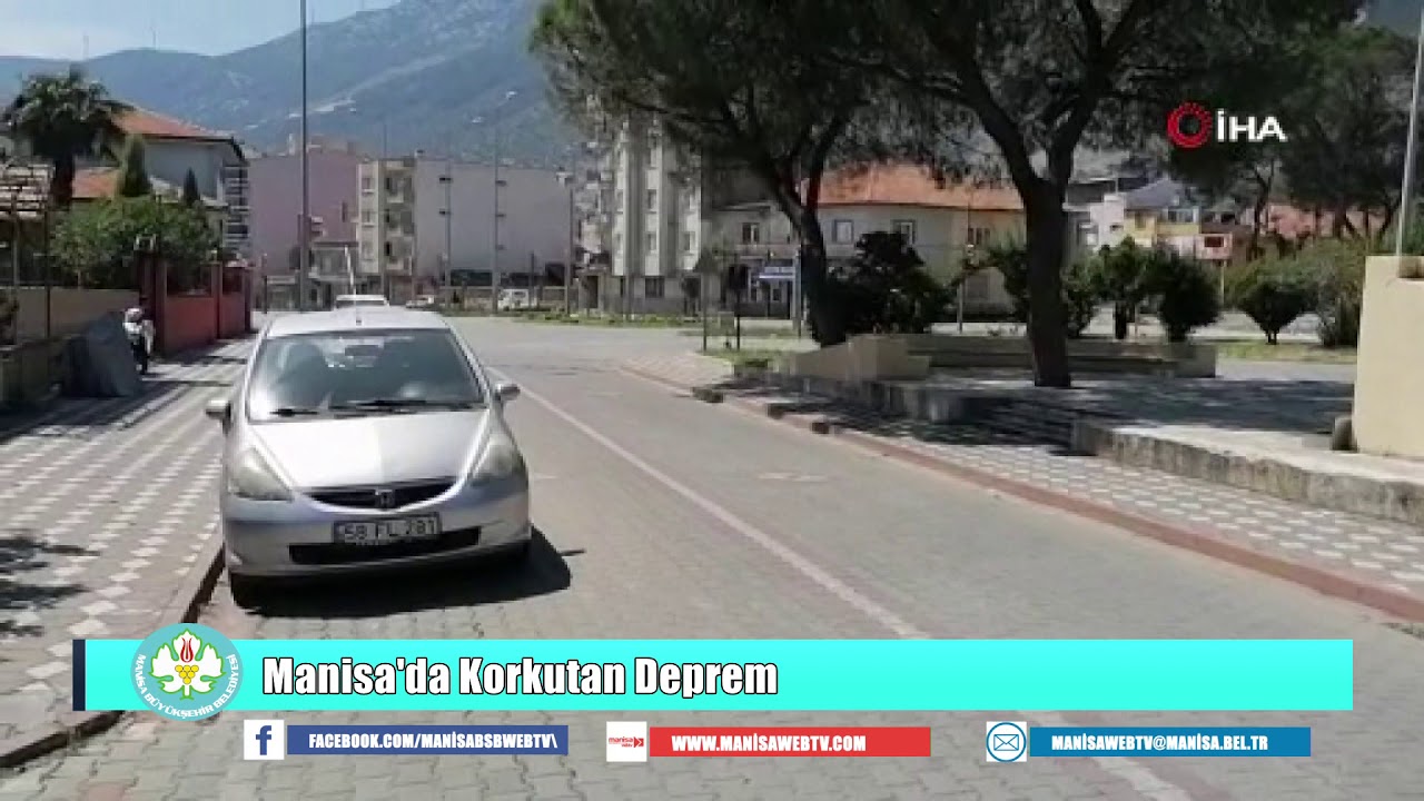 Manisa'da Korkutan Deprem