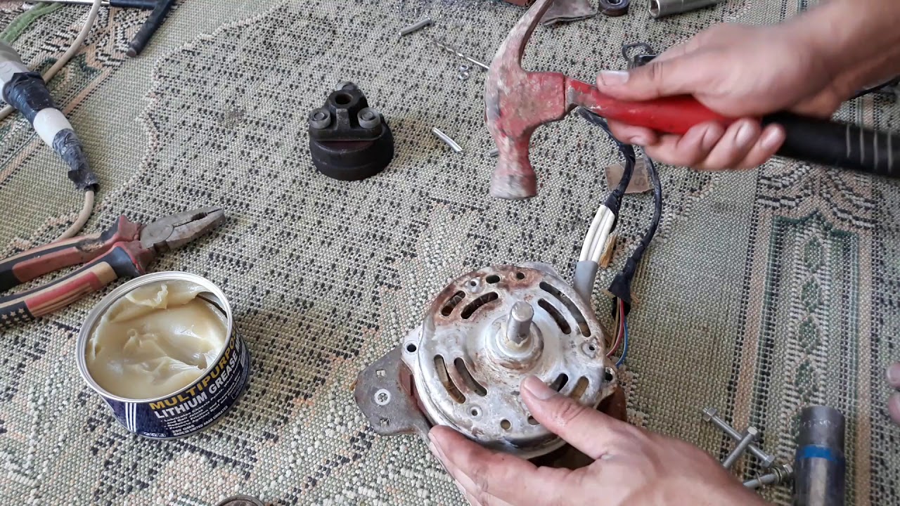 كيف تصليح ماطور الغساله . مقطع ٥ من ٦ .