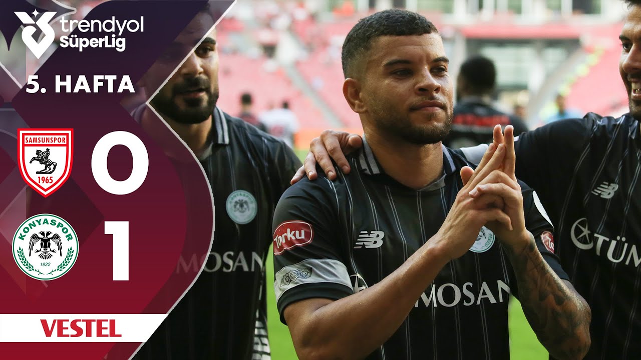 Vestel | Samsunspor (0-1) Konyaspor - Highlights/Özet | Trendyol Süper Lig - 2024/25