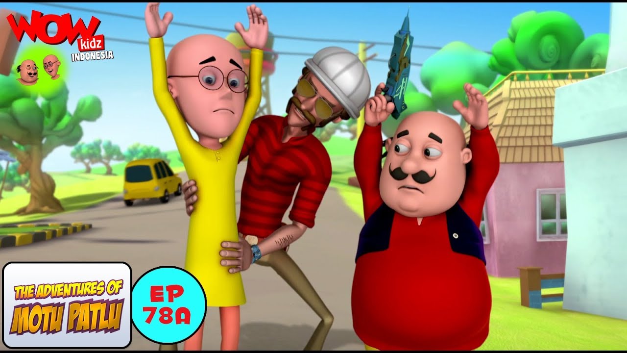 Pistol Perubah Kepribadian - Motu Patlu dalam Bahasa - Animasi 3D Kartun