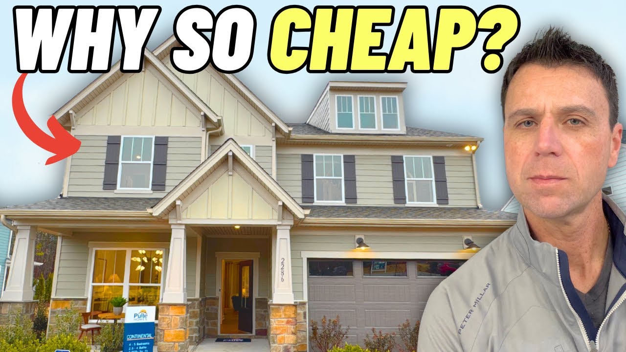 INSIDE Massive New Homes For CHEAP In Indian Land South Carolina! Starting UNDER $500k