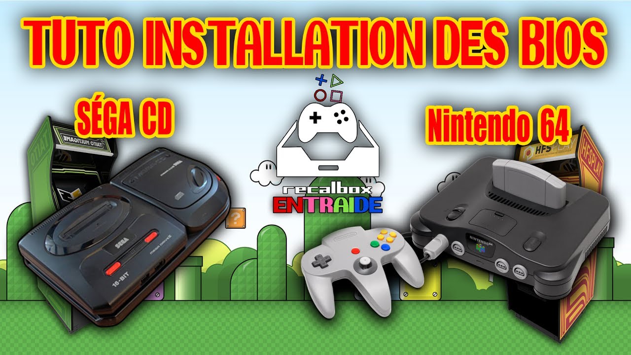 RECALBOX | TUTO FR | Installer la Nintendo 64 et la Méga CD !