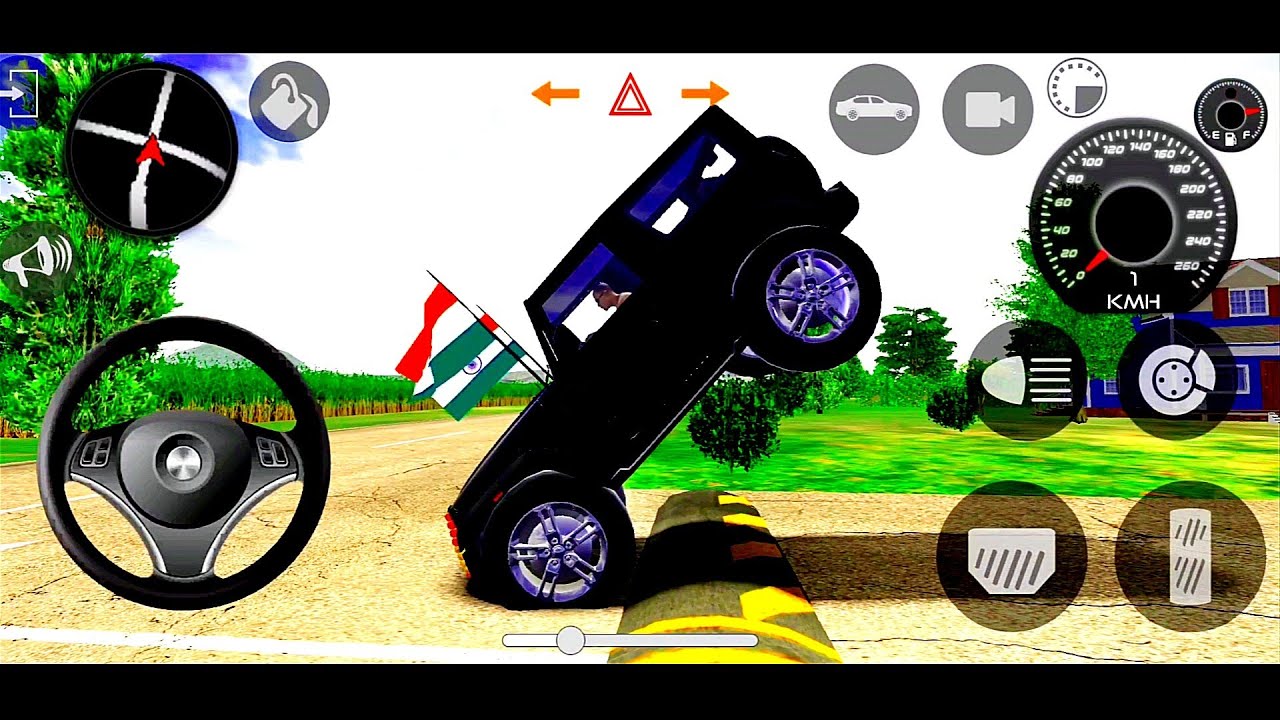 Modified Mahindra Thar😈Games:Indian Black Thar (Gadi Wala Games) Car Game Android Game - #2025