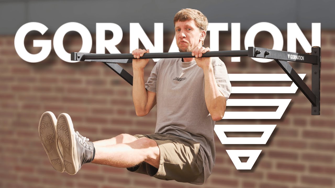 GORNATION Wall Mounted Pull-Up Bar Review | Outdoor & Indoor