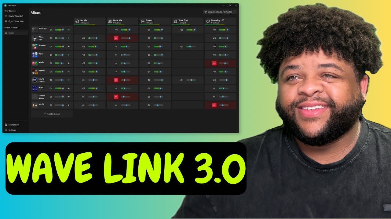 How to set up Wave Link 3.0 // Elgato out did themselves with this one