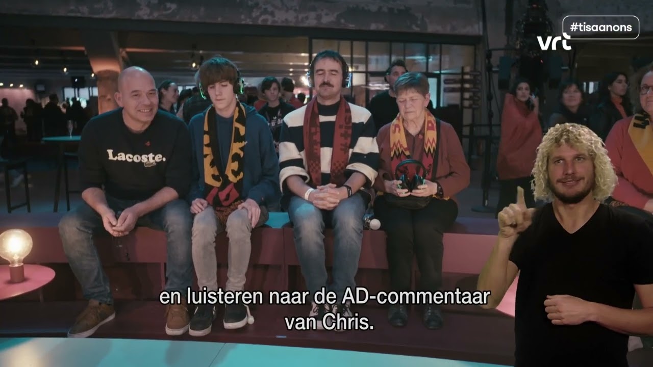 De Rode Duivels met Audiodescriptie