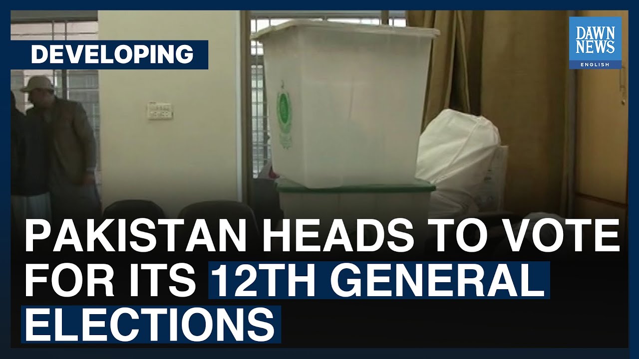 Pakistan Heads To Vote For Its 12th General Elections | Dawn News English