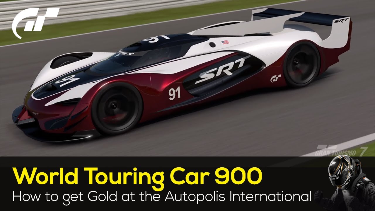 Как получить золото в гонке World Touring Car 900 на Autopolis International (HARD) — 