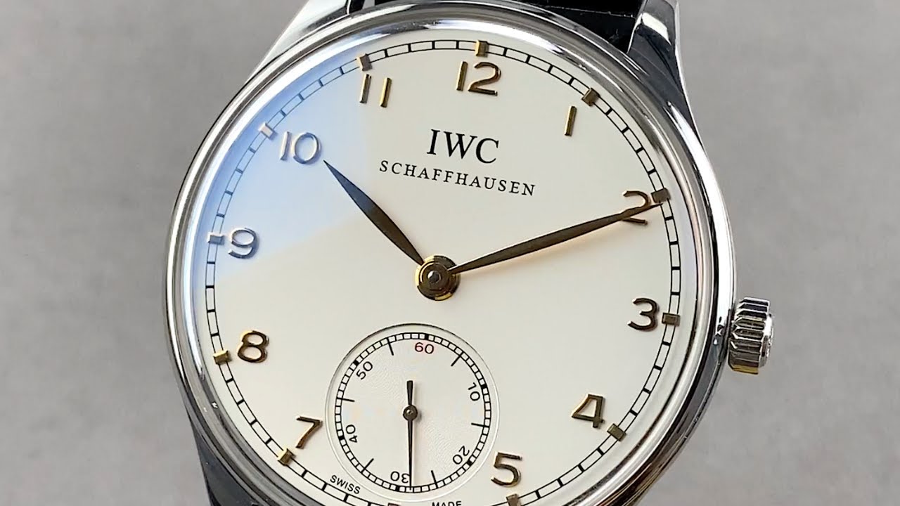 IWC Portuguese Hand-Wound IW5454-08 - Hands-On Review & Features Overview