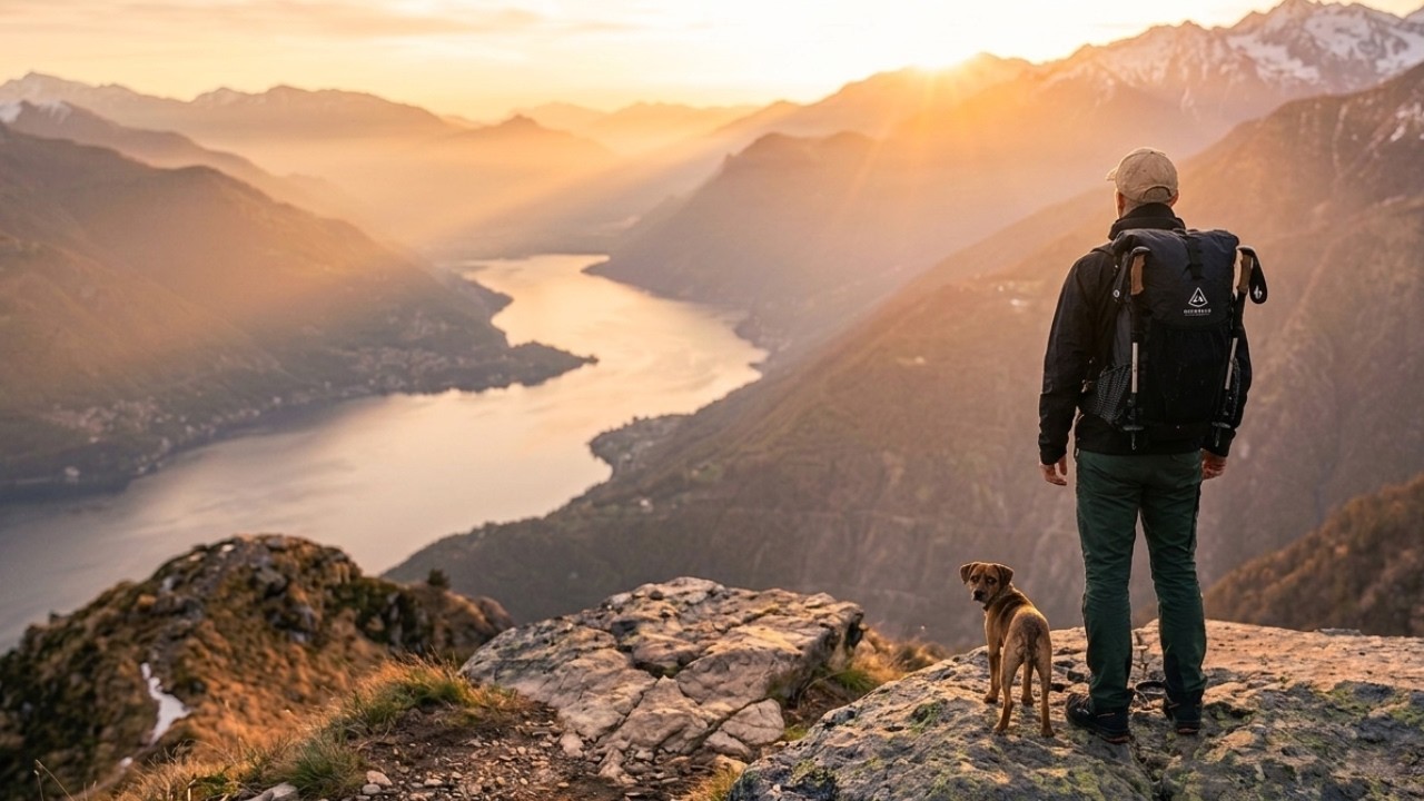1.5 Hours of Silent Hiking with My Dog - Pure Nature