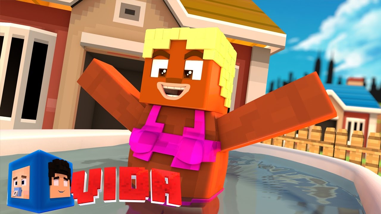 Minecraft : PISCINA DA CLOTILDE !!! #114 (MINECRAFT VIDA )