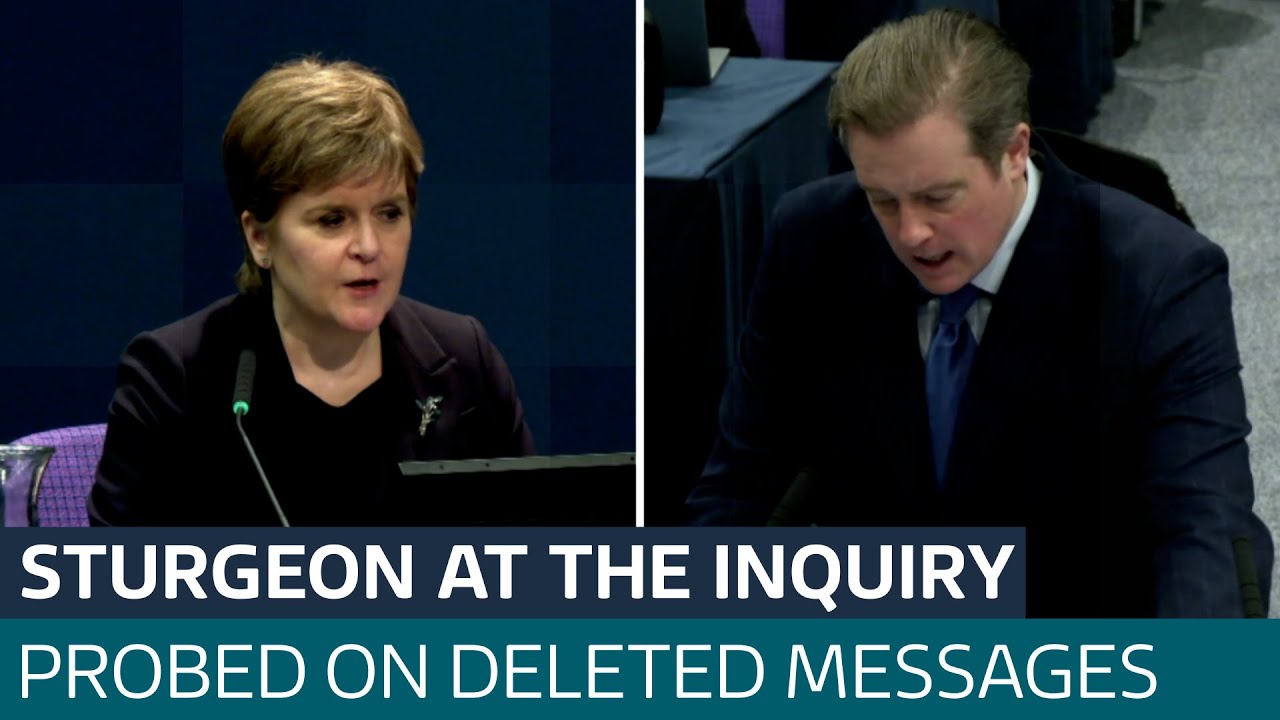 Tearful Sturgeon tells Covid inquiry too many lives were lost | ITV News