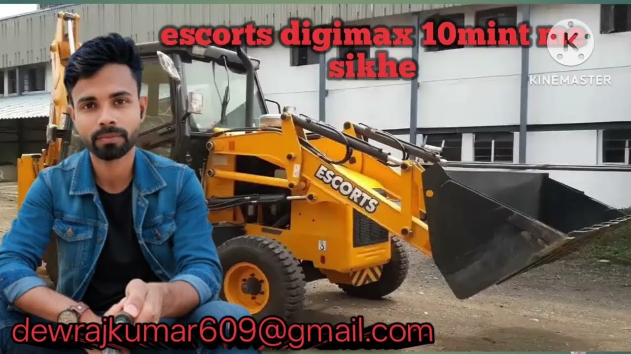 Jcb masin kaise operate kre jane 10minut me