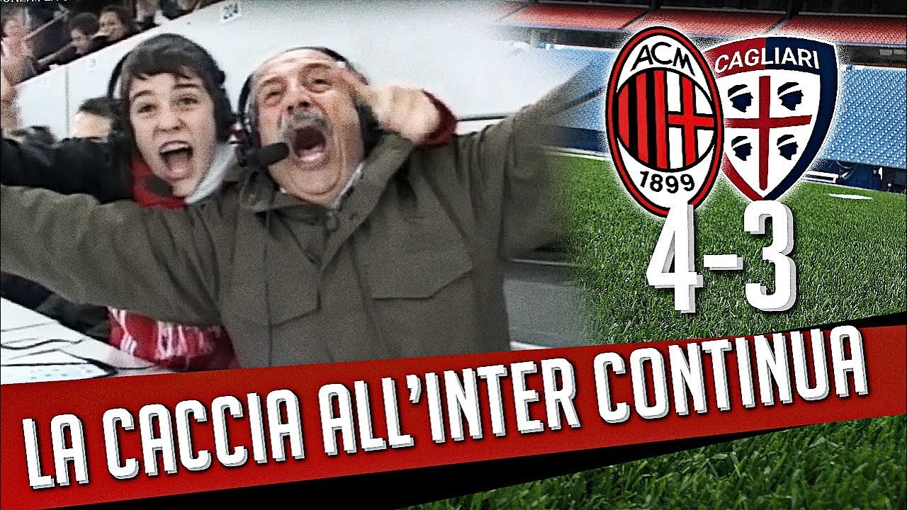 Direttastadio 7Gold - ROSSONERI: LA CACCIA ALL'INTER CONTINUA! (MILAN 4 - 3 CAGLIARI)