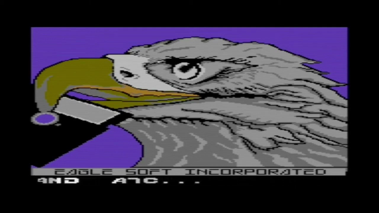 C64 Cracktro Airborne Ranger by Eagle Soft Incorporated