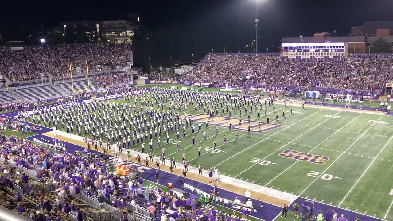 JMU MRD Pregame Entrance and Fight Song 10/28/23