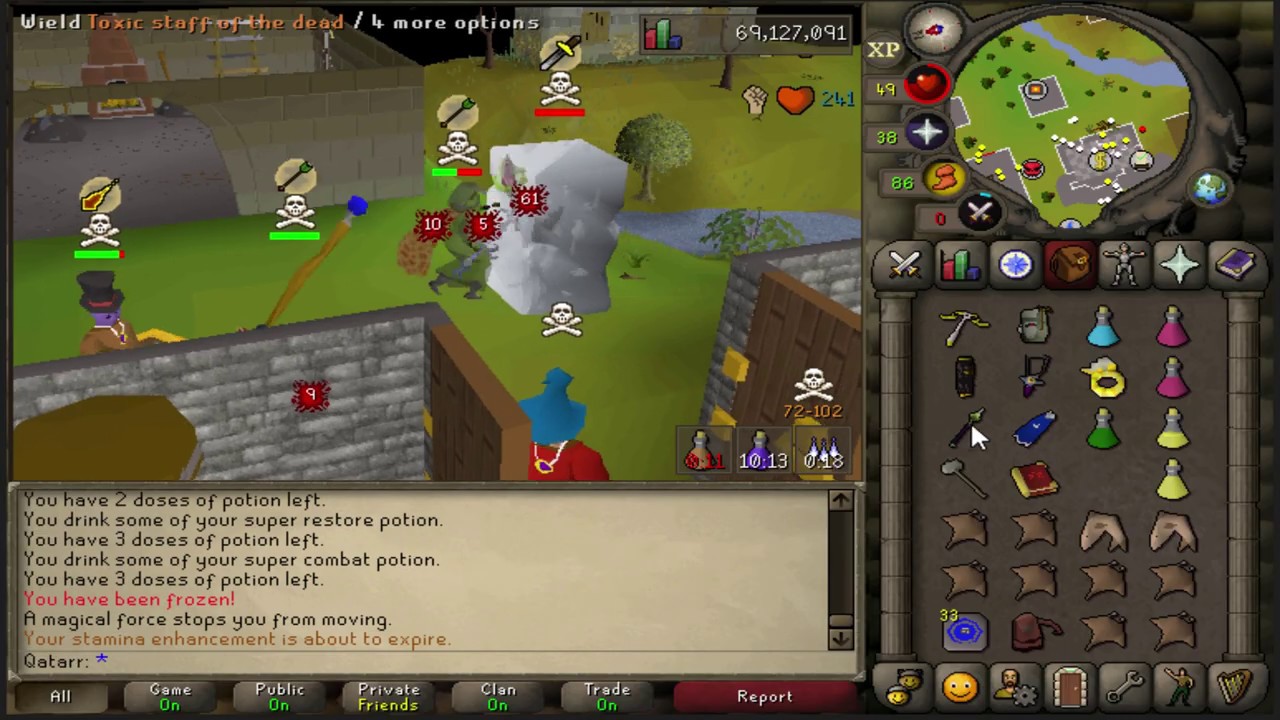 [OSRS] Qatarr - Pure Nh/Hybrid PVP Video #20