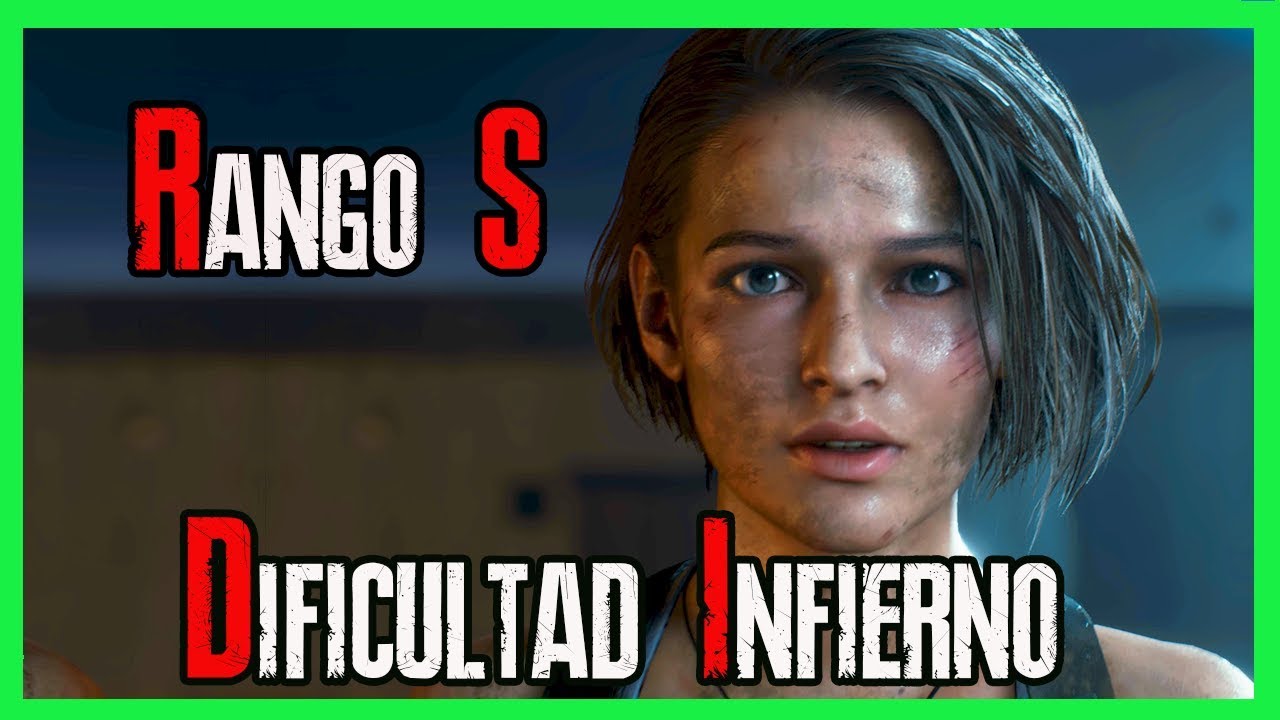 Resident Evil 3 Remake  |  Dificultad Infierno (Inferno Mode)   |  Rango S  PS4 PRO