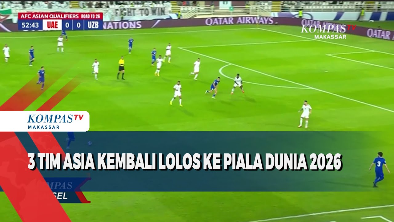 3 Tim Asia Kembali Lolos Ke Piala Dunia 2026